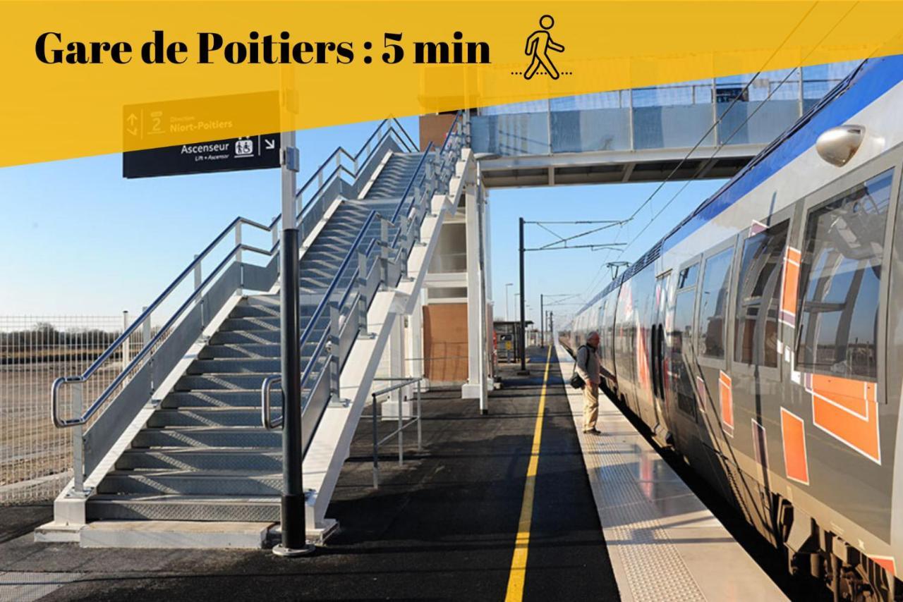 Le Cosy By Goodbnb - Proche Gare - 15Min Futuroscope Poitiers Exterior photo